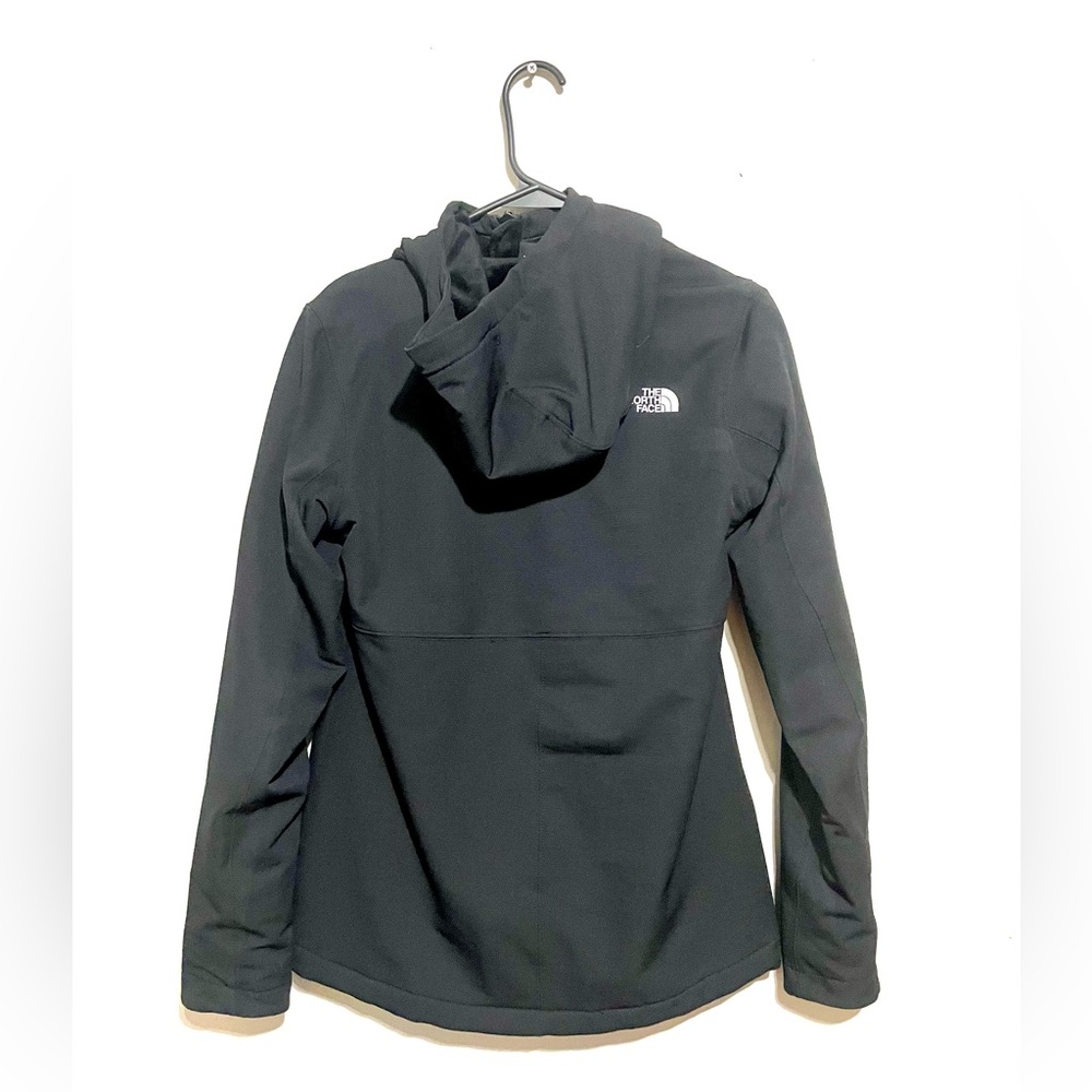 The North Face Windwall Womens Fleece Jacket Full Zip Black‎ Size Small EUC - Picture 5 of 7